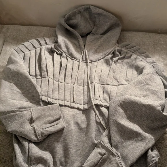 NWOT FP Movement Pick It Up Pullover Heather Gray L - Picture 7 of 11